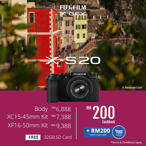 (Pre-Order)FUJIFILM X-S20 Mirrorless Camera