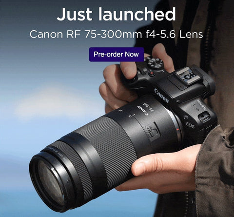(Coming Soon)Canon RF 75-300mm f/4-5.6 Lens
