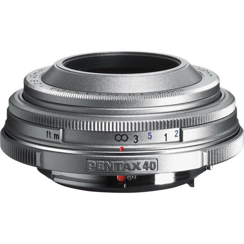 (Clearance) Pentax SMC-DA 40mm f/2.8 Limited Lens (Silver)