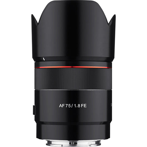Samyang AF 75mm f/1.8 FE Lens